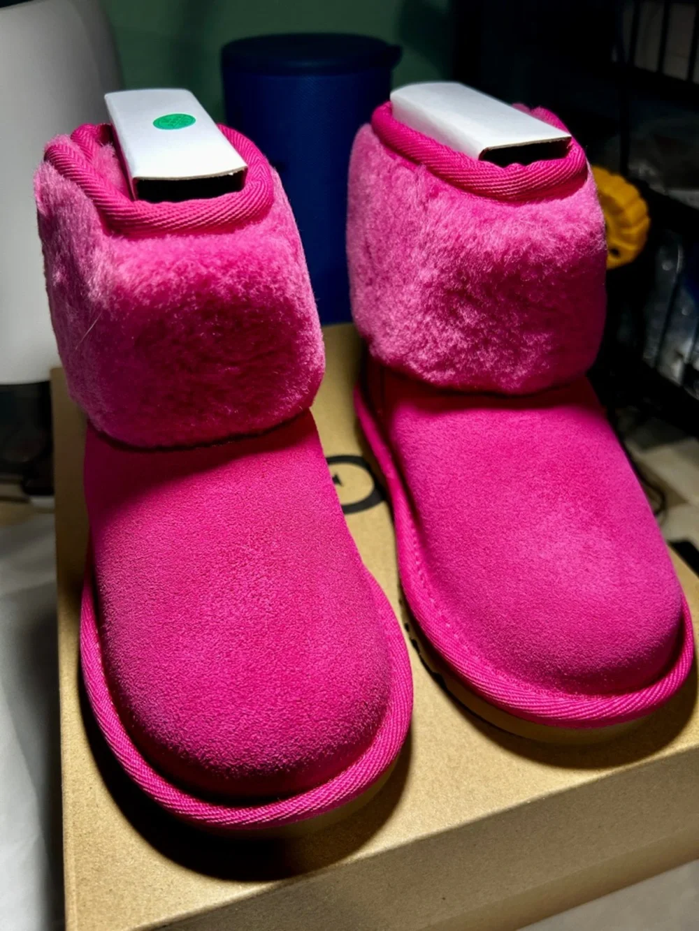 Ugg Boots Bright Pink. 7M Walker.